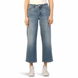 KUT from the Kloth Charlotte High-Rise-Fab Ab-Culottes In Expedited (Expedited) Women's Jeans