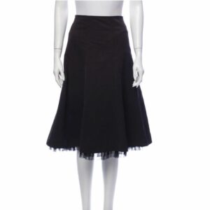 Karen Millen Black England Size 10 Full Tulle Skirt, Women's