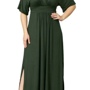 Kiyonna Vienna Maxi Dress in Matcha Green Tea at Nordstrom, Size 1X