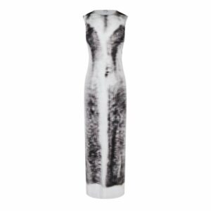 LOEWE Blur Tube Midi Dress - Grey