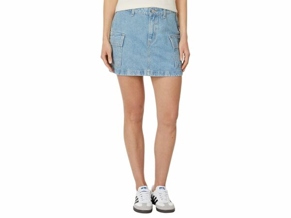 Levi's(r) Womens Mini Cargo Skirt (Look At Blue) Women's Skirt