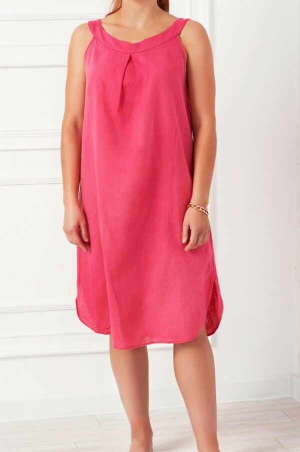 Linen Nightgown, Linen Pinafore Dress Slip Tunic Chemise. Plus Size For Women, Night Gown