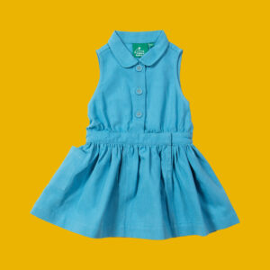 Little Green Radicals Pinafore Dress Blue