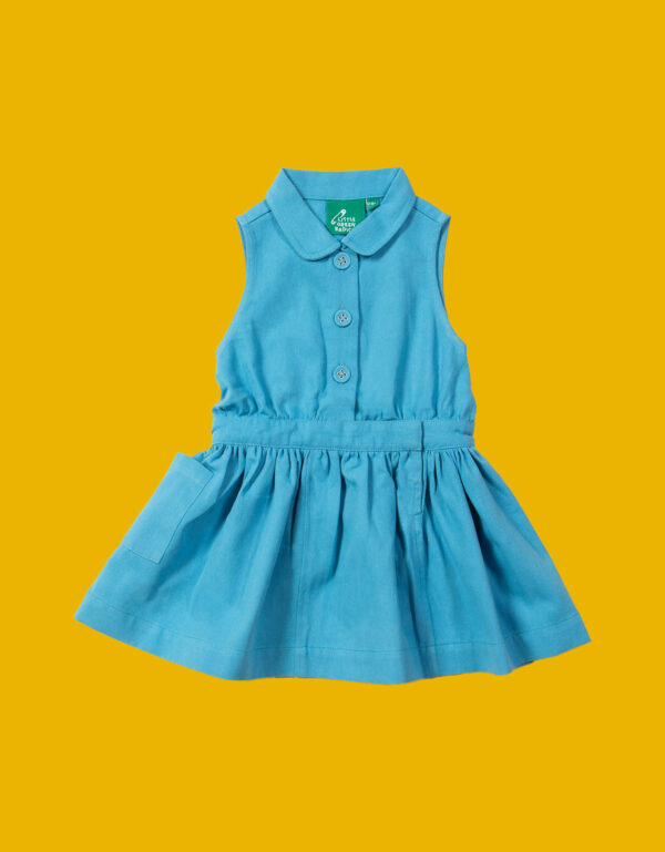 Little Green Radicals Pinafore Dress Blue