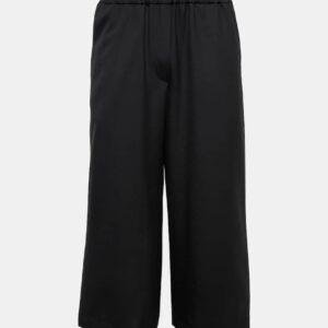 Loewe Embroidered wool culottes