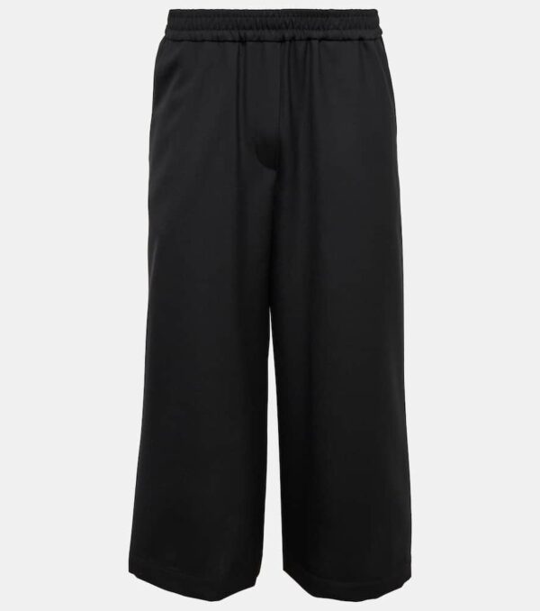 Loewe Embroidered wool culottes