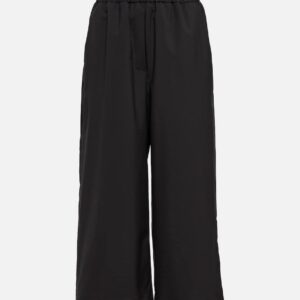 Loewe High-rise wool culottes