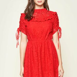 Lomitas Babydoll Lace Dress