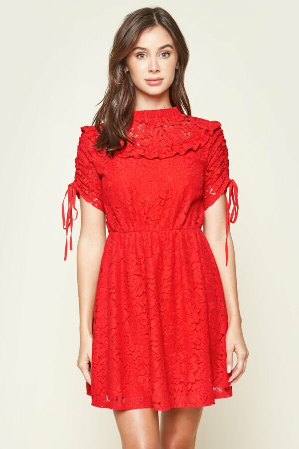 Lomitas Babydoll Lace Dress