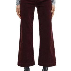 MANGO Corduroy Culottes in Wine at Nordstrom, Size 2