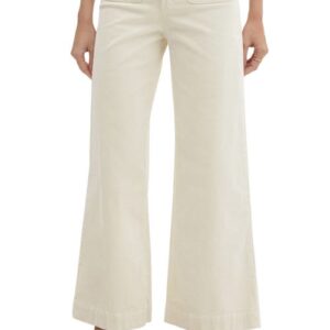 MANGO Patch Pocket Corduroy Culottes in Ecru at Nordstrom, Size 10