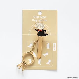 MOOMIN BLACK DRESS Clip Type Key Charm (Little My 2) One Size