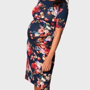 Maternity Anna Floral Shift Dress