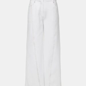 Max Mara Leisure cotton-blend jersey culottes