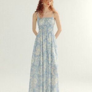 Mellow Smock Long Dress