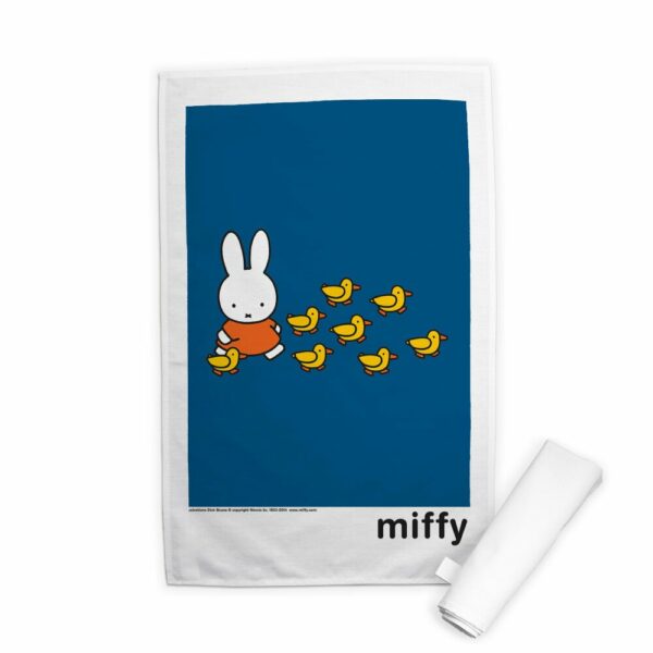 Miffy in an Orange Dress Tea Towel