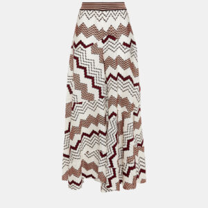 Missoni Multicolor Knit Culottes Size 46