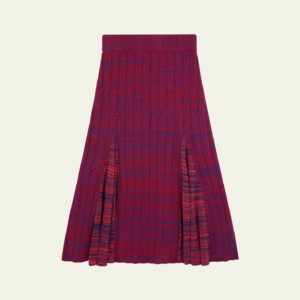 Nile Godet Midi Skirt