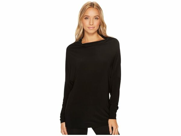 Norma Kamali All-In-One Mini Top (Black) Women's Dress