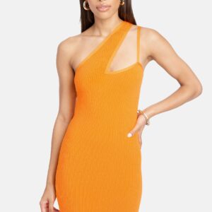 One Shoulder Bandage Dress