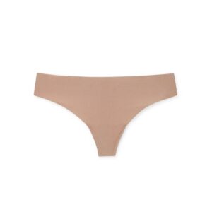 Adore Me Plus Size Annie Thong Thong Panties (Pack Of 3) - Medium beige