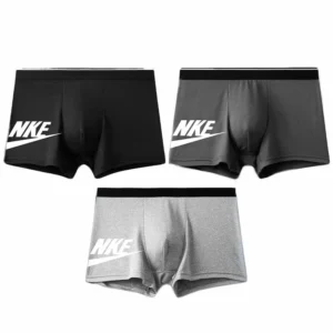 3/Pcs Men Underwear Flat Pants Dry And Comfortable Men's Underpants Large Size Boxers Breathable Non Marking Panties