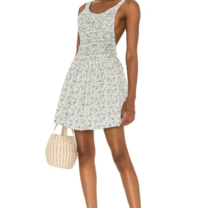 Petunia Mini Dress In Tea Combo