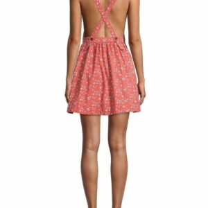 Petunia Mini Fit-&-flare Dress - Poppy Combo - Tea Combo