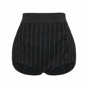 Pinstripe Wool Culottes