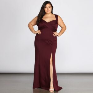 Plus Kyla Formal Bandage Dress