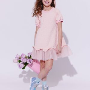 Pretty Bow T-shirt Dress