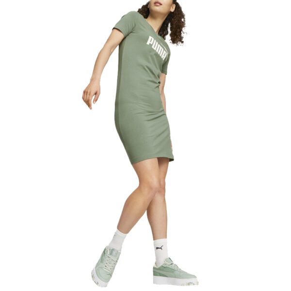 Puma Essential Slim Short Sleeve T-Shirt Dress