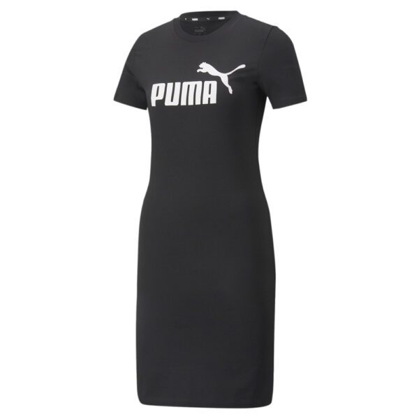 Puma Essentials Slim Short Sleeve T-Shirt Dress