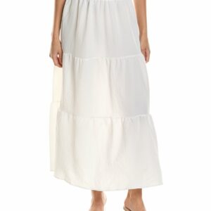 REVERIEE Bubble Crepe Skirt