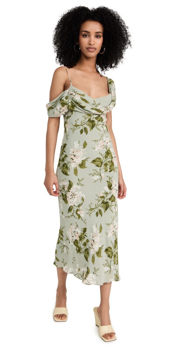 Reformation Reya Dress Tea Garden 6