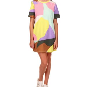 Replay T-shirt Dress In Artist Field