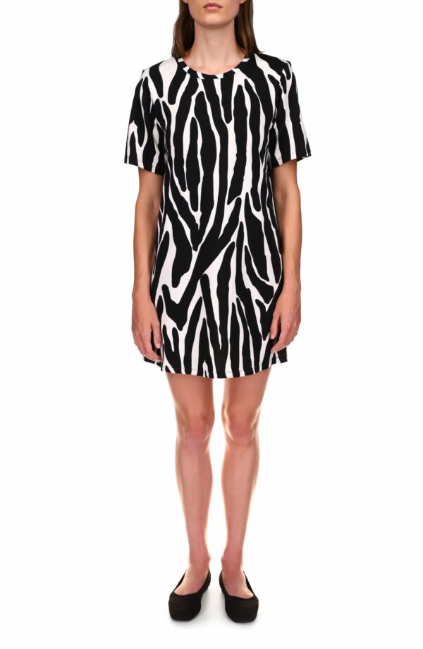 Replay T-shirt Dress In Brushwork