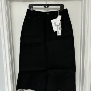 Rick Owens x Rick Owens Drkshdw Made In Japan 16 Oz Denim Bolan Godet Skirt in Black (Size 31)