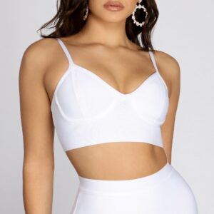 Bandage Bustier Crop Top