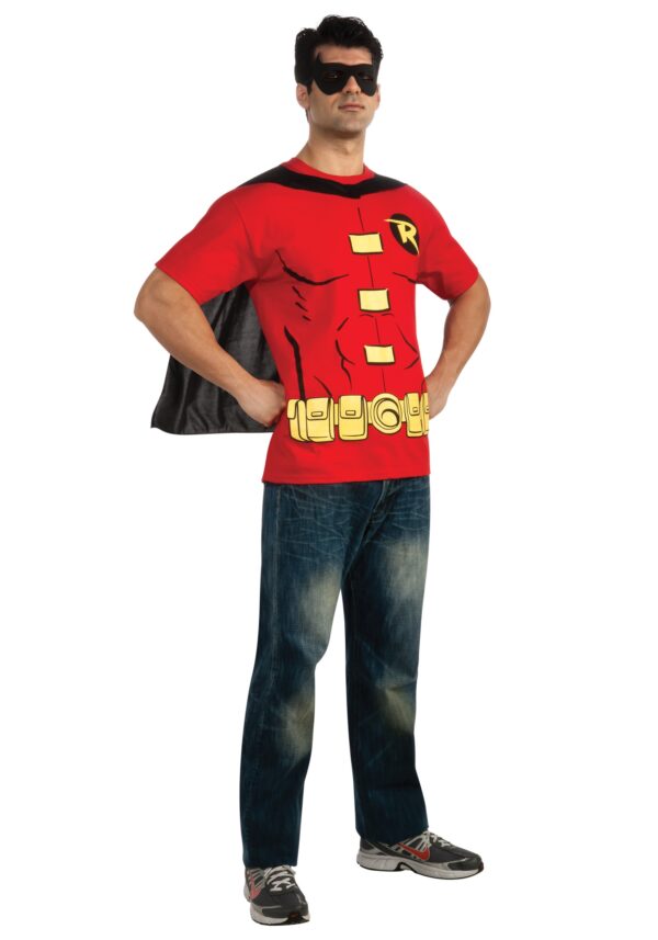 Robin T-Shirt Fancy Dress Costume