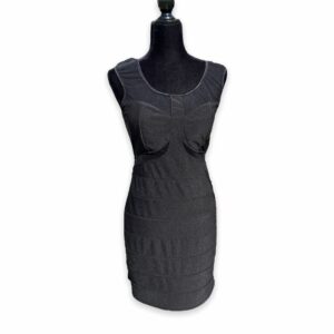 Ruby Rox Black Illusion Mesh Bodycon Bandage Dress New 11, Women's (Size Large)