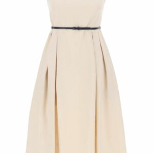 'S MAX MARA "cyprus linen midi dress"