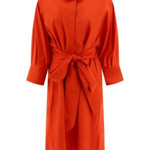 'S Max Mara "Tabata" Poplin Shirt Dress