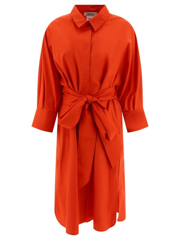 'S Max Mara "Tabata" Poplin Shirt Dress