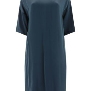 'S Max Mara "Terra" Satin T-Shirt Dress