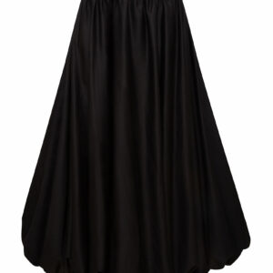 SIEDRS - Balu Cotton Bubble Maxi Skirt - Black - EU 36 - Moda Operandi