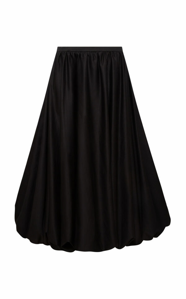 SIEDRS - Balu Cotton Bubble Maxi Skirt - Black - EU 36 - Moda Operandi