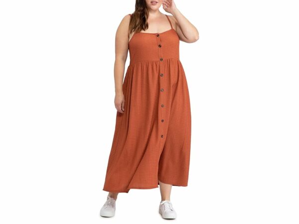 Sanctuary Earthy Midi Dress (Earth) Women's Dress