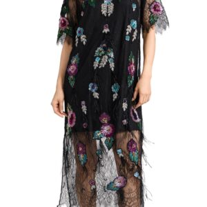 Sea Bethany Lace T-Shirt Dress Multi XS