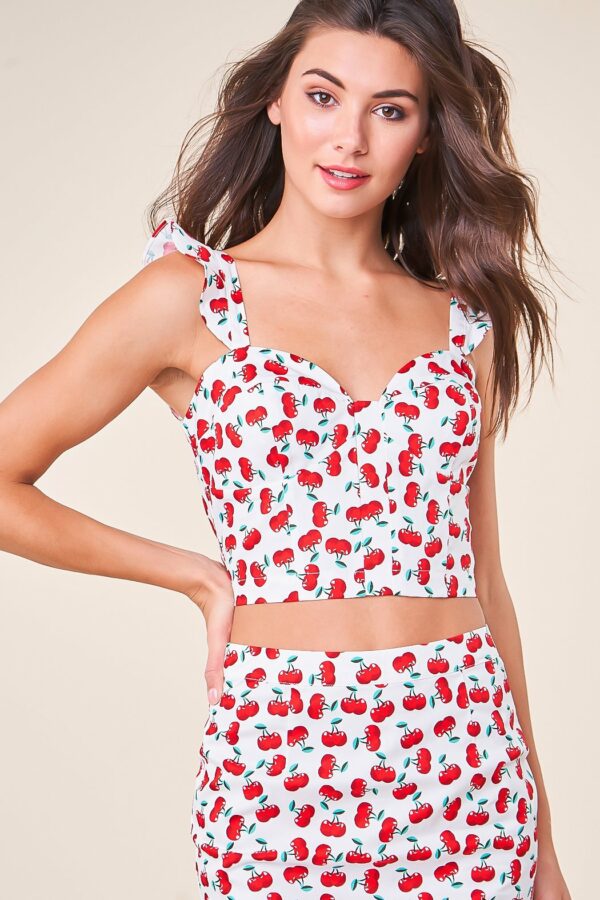 Steal Your Heart Bustier Crop Top